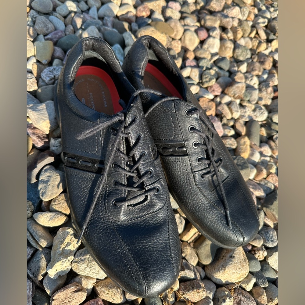 Rockport Turner 1005 Walkability shoe size US 11.5, Black, worn once.